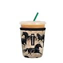 Sok It JavaSok Iced Coffee &amp; Cold Soda Insulated Neoprene Cup Sleeve (Free Rein, Small: 16-20oz)