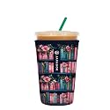 Sok It JavaSok Iced Coffee &amp; Cold Soda Insulated Neoprene Cup Sleeve (Booked for the Afternoon, Medium: 22-28oz)