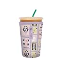 Sok It JavaSok Iced Coffee &amp; Cold Soda Insulated Neoprene Cup Sleeve (I'm Screaming, Medium: 22-28oz)