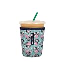 Sok It JavaSok Iced Coffee &amp; Cold Soda Insulated Neoprene Cup Sleeve (Bubble Trouble, Small: 16-20oz)