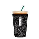 Sok It JavaSok Iced Coffee &amp; Cold Soda Insulated Neoprene Cup Sleeve (Spidey Sense, Medium: 22-28oz)