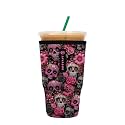 Sok It JavaSok Iced Coffee &amp; Cold Soda Insulated Neoprene Cup Sleeve (Remember Me, XLarge: 38-42oz)