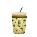 Sok It JavaSok Iced Coffee &amp; Cold Soda Insulated Neoprene Cup Sleeve (Get Movin', Small: 16-20oz)