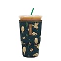 Sok It JavaSok Iced Coffee &amp; Cold Soda Insulated Neoprene Cup Sleeve (Acceptance Letter, XLarge: 38-42oz)