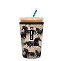 Sok It JavaSok Iced Coffee &amp; Cold Soda Insulated Neoprene Cup Sleeve (Free Rein, Medium: 22-28oz)