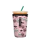 Sok It JavaSok Iced Coffee &amp; Cold Soda Insulated Neoprene Cup Sleeve (Bad Seed, Medium: 22-28oz)