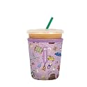 Sok It JavaSok Iced Coffee &amp; Cold Soda Insulated Neoprene Cup Sleeve (The One Where, Small: 16-20oz)
