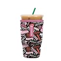 Sok It JavaSok Iced Coffee &amp; Cold Soda Insulated Neoprene Cup Sleeve (Mom Love, Large: 30-32oz)