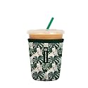 Sok It JavaSok Iced Coffee &amp; Cold Soda Insulated Neoprene Cup Sleeve (Island Escape, Small: 16-20oz)