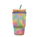 Sok It JavaSok Iced Coffee &amp; Cold Soda Insulated Neoprene Cup Sleeve (Dreaming in Color, Large: 30-32oz)