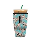 Sok It JavaSok Iced Coffee &amp; Cold Soda Insulated Neoprene Cup Sleeve (Hanging With My Peeps, Large: 30-32oz)