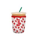 Sok It JavaSok Iced Coffee &amp; Cold Soda Insulated Neoprene Cup Sleeve (Berry Sweet, Small: 16-20oz)