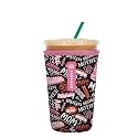 Sok It JavaSok Iced Coffee &amp; Cold Soda Insulated Neoprene Cup Sleeve (Mom Love, Medium: 22-28oz)