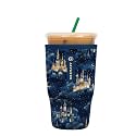 Sok It JavaSok Iced Coffee &amp; Cold Soda Insulated Neoprene Cup Sleeve (Castle in the Sky, Large: 30-32oz)