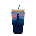 Sok It JavaSok Iced Coffee &amp; Cold Soda Insulated Neoprene Cup Sleeve (Blue Ridge, XLarge: 38-42oz)