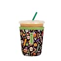 Sok It JavaSok Iced Coffee & Cold Soda Insulated Neoprene Cup Sleeve (Creep It Sweet, Small: 16-20oz)