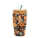 Sok It JavaSok Iced Coffee &amp; Cold Soda Insulated Neoprene Cup Sleeve (Give Thanks, Large: 30-32oz)