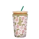 Sok It JavaSok Iced Coffee &amp; Cold Soda Insulated Neoprene Cup Sleeve (Jingle Smells, Medium: 22-28oz)