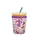 Sok It JavaSok Iced Coffee &amp; Cold Soda Insulated Neoprene Cup Sleeve (On Tour, Small: 16-20oz)
