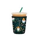 Sok It JavaSok Iced Coffee &amp; Cold Soda Insulated Neoprene Cup Sleeve (Rollin' with my Gnomies, Small: 16-20oz)