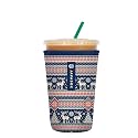 Sok It JavaSok Iced Coffee &amp; Cold Soda Insulated Neoprene Cup Sleeve (Sweater Weather, Medium: 22-28oz)