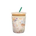 Sok It JavaSok Iced Coffee &amp; Cold Soda Insulated Neoprene Cup Sleeve (Cottage Core, Small: 16-20oz)