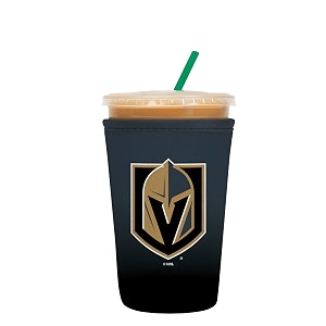 sok it javasok nhl hockey iced coffee amp cold soda insulated neoprene cup sleeve vegas golden knights medium 22-28oz