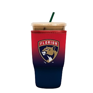 sok it javasok nhl hockey iced coffee amp cold soda insulated neoprene cup sleeve florida panthers large 30-32oz