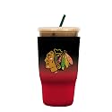 Sok It JavaSok NHL Hockey Iced Coffee &amp; Cold Soda Insulated Neoprene Cup Sleeve (Chicago Blackhawks, Large: 30-32oz)