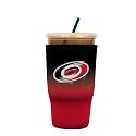 Sok It JavaSok NHL Hockey Iced Coffee &amp; Cold Soda Insulated Neoprene Cup Sleeve (Carolina Hurricanes, Large: 30-32oz)