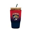 Sok It JavaSok NHL Hockey Iced Coffee &amp; Cold Soda Insulated Neoprene Cup Sleeve (Florida Panthers, Large: 30-32oz)
