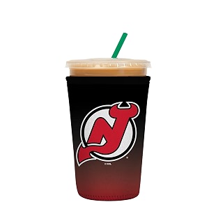 sok it javasok nhl iced coffee amp cold soda insulated neoprene cup sleeve new jersey devils medium 22-28oz