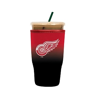sok it javasok nhl iced coffee amp cold soda insulated neoprene cup sleeve detroit red wings large 30-32oz