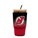 Sok It JavaSok NHL Iced Coffee &amp; Cold Soda Insulated Neoprene Cup Sleeve (New Jersey Devils, Large: 30-32oz)