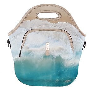 sok it lunch tote zippered bag insulated neoprene caddy ay bay bay x-large 65 quart lunch tote