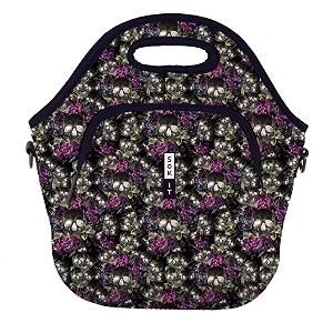 sok it lunchtote zippered bag insulated neoprene caddy after dark x-large 65 quart lunch tote