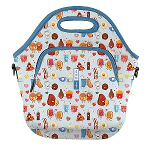 sok it lunchtote zippered bag insulated neoprene caddy bestie bites x-large 65 quart lunch tote