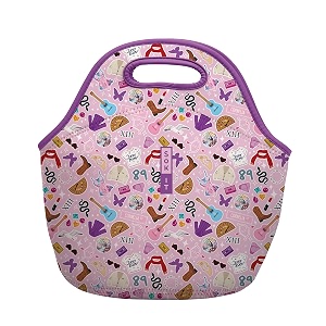 sok it lunchtote zippered bag insulated neoprene caddy on tour large 45 quart lunch tote