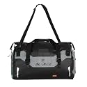 SOLACE SUSKA Waterproof Tail Bag for Motorcycle, 60L 60x32x40 cm, with Roll-Top Closure Reflective Bungee and Webbing Mounting Straps Detachable Backpack Straps