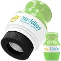 Solar Buddies Sunscreen Applicator – Full Green– Refillable Roll-on Sponge for Sunscreens &amp; Lotions – For Kids, Adults &amp; Families – Holds 3.4Fl Oz – Perfect for Travel