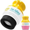 Solar Buddies Sunscreen Applicator – Pink– Refillable Roll-on Sponge for Sunscreens &amp; Lotions – For Kids, Adults &amp; Families – Holds 3.4Fl Oz – Perfect for Travel