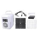 Solar Cooling Portable Fridge With Battery Box Fishing Energy Efficient For Outdoor Adventures Outdoor Freezer