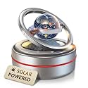 Solar Dashboard Spinner Sun Powered Kinetic Car Diffuser (Solarium Silver)