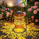 Solar Lanterns Outdoor Hummingbird Garden Decor, Birthday Gifts for Women