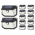 Solar Outdoor Lights 12-Pack Super Bright 178