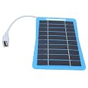 Solar Panel Charger Efficient Monocrystalline Silicon Fast Charging for Travel Camping Portable Solar Panel for Outdoor Activities