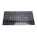 Solar Panel Controller Kit Water Panel Charger with Controller for Camping Travel, Versatile Charging Solution for Cars, Boats, Motorcycles, and RV Batteries (50A)