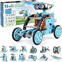 Solar Robot Kit 13 in 1 DIY Educational STEM Toy | Science Engineering Robotics Building Blocks Set for Kids Boys Girls Age 8 9 10 11 12 Years | Birthday Gift