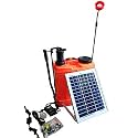 Solar Sprayer Pump / 3 in 1 Solar + Battery + Manual Operated Agriculture Knapsack Sprayer (with Emergency LED Light)