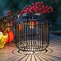 Solar Yard 1-Pack Outdoor Solar Lamp, Water-resistant Lights for Outside Hanging Lantern Table Lamp Lights Decoration for Garden, Yard, Patio, Porch, Trees, Pathway, Black